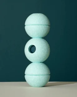 Zestaw 3 piłek piankowych Foam Balls - ocean mint, forest green