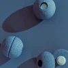 Zestaw 3 piłek piankowych Foam Balls - deep blue, sky blue