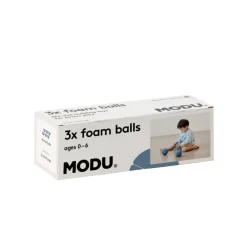 Zestaw 3 piłek piankowych Foam Balls - deep blue, sky blue