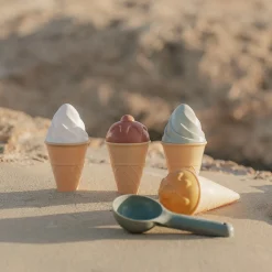 Zestaw plażowy lody 9 elementów
