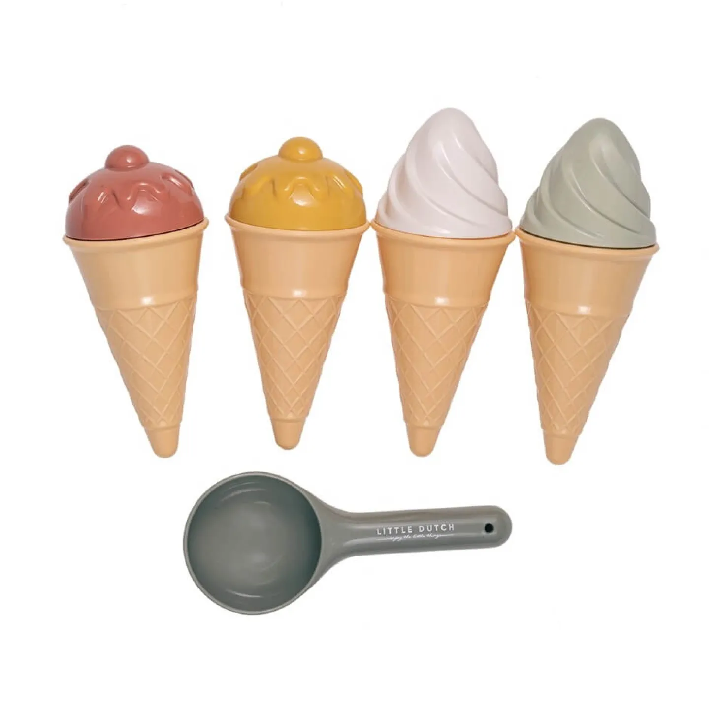 Zestaw plażowy lody 9 elementów