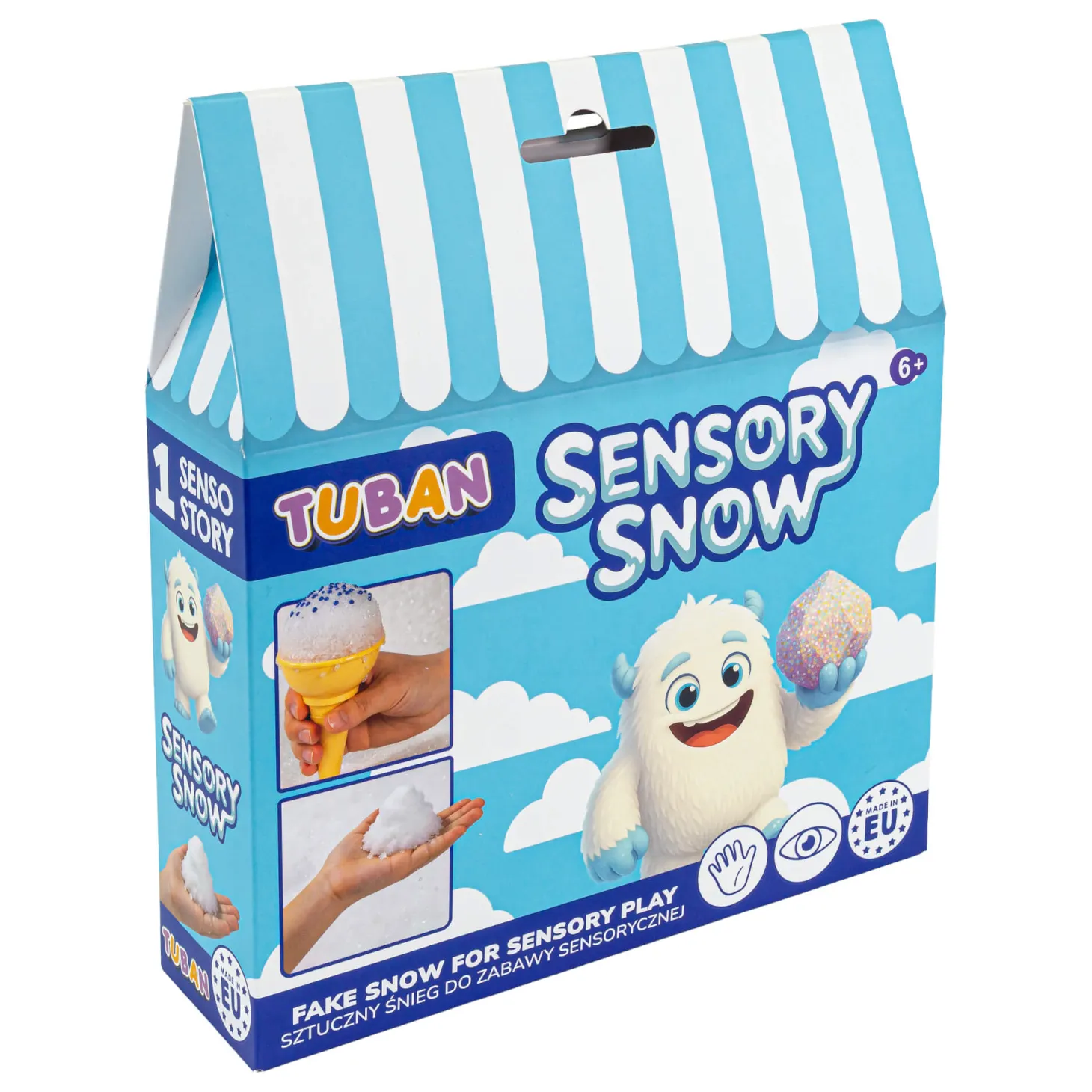 Zestaw Senso Story Sensoryczny śnieg