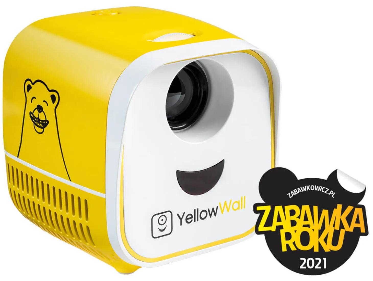 Zestaw startowy. Projektor YellowWall + 4 Multibajki