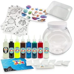 Zestaw Tubi Jelly 8 kolorów + duże akwarium - ocean
