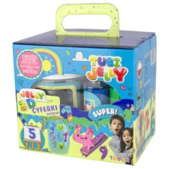 Zestaw Tubi Jelly 6 kolorów + małe akwarium - cyferki