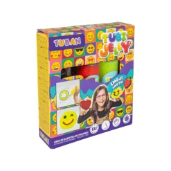 Zestaw Tubi Jelly 3 kolory - emotki