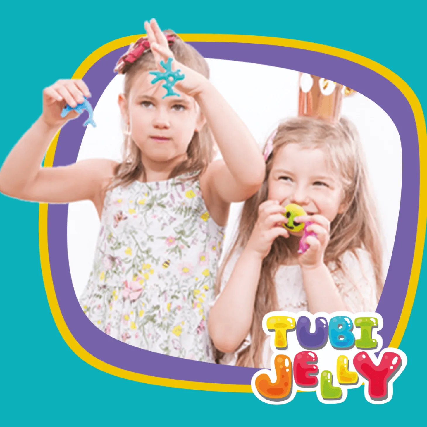 Zestaw Tubi Jelly 3 kolory - syrenka