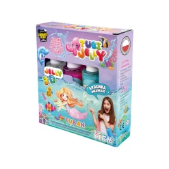 Zestaw Tubi Jelly 3 kolory - syrenka