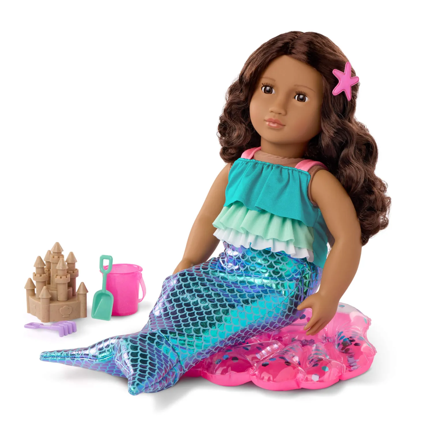Zestaw ubranek dla lalek - Mermaid Dreams - strój syreny