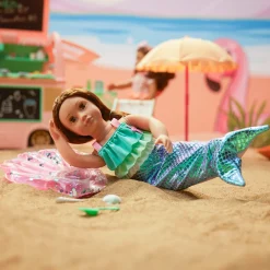 Zestaw ubranek dla lalek - Mermaid Dreams - strój syreny