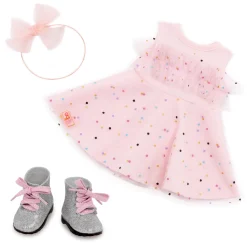 Zestaw ubranek dla lalek - Pink & Colorful