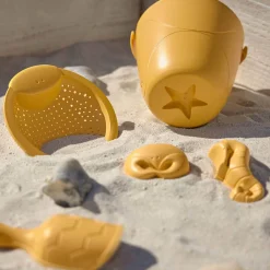 Zestaw 5 zabawek do piasku Water Friends - żółty