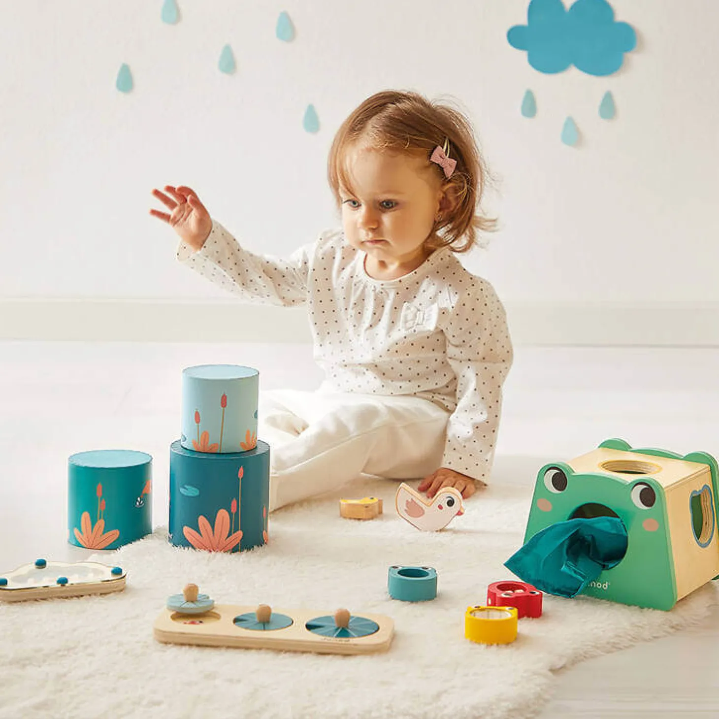 Zestaw zabawek edukacyjnych Box 12m+