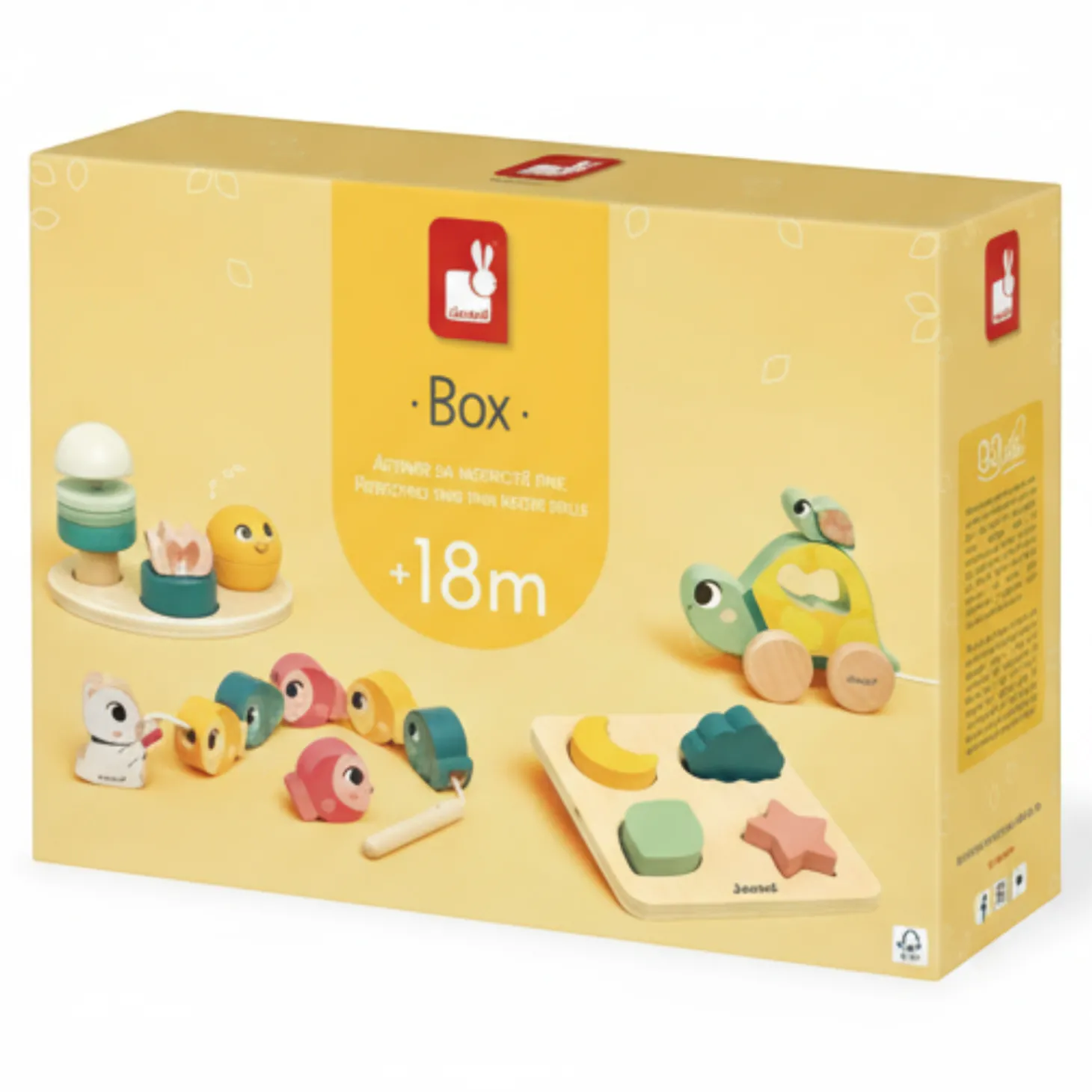 Zestaw zabawek edukacyjnych Box 18m+