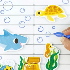 Zestaw zabawek kąpielowych - Morska przygoda