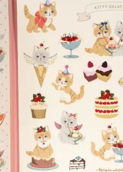 Zestaw z naklejkami FSC - kitty friends