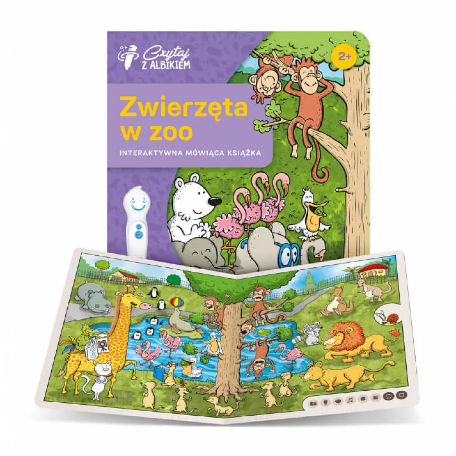 Zestaw Zwierzęta w zoo 3+