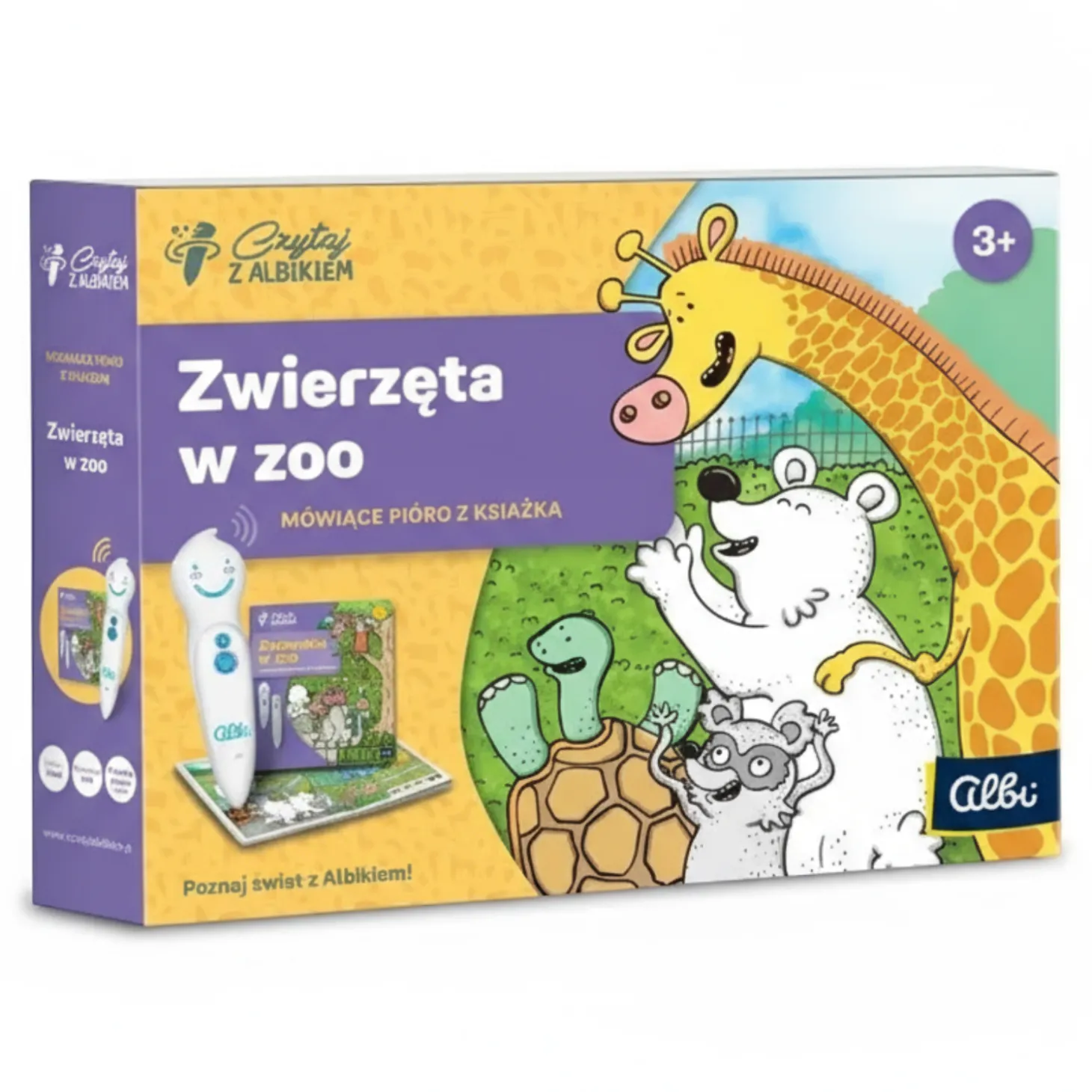 Zestaw Zwierzęta w zoo 3+
