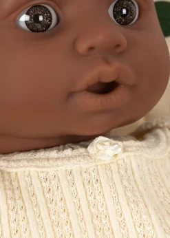 Zestaw z wózkiem i lalką z akcesoriami Cherie - ma grande cerise