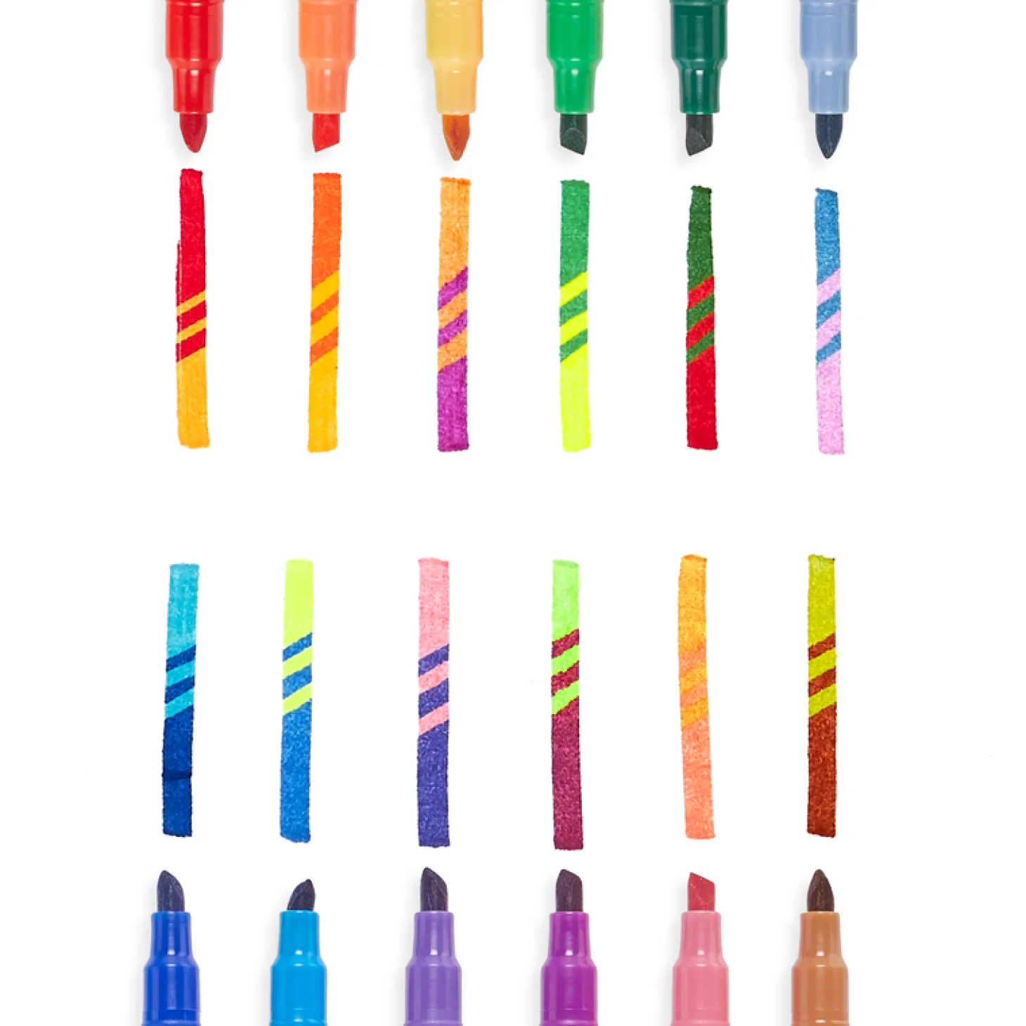 Zmieniające Kolor Flamastry Switch-Eroo, 12szt.