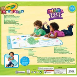 Zmywalna mata do rysowania dla dzieci 60x90 cm + 4 flamastry Mini Kids 3+