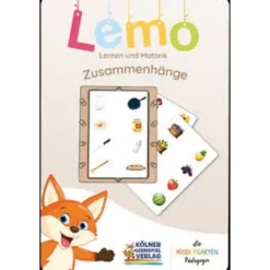 Znajdź Parę. Logika. Karty Edukacyjne Lemo